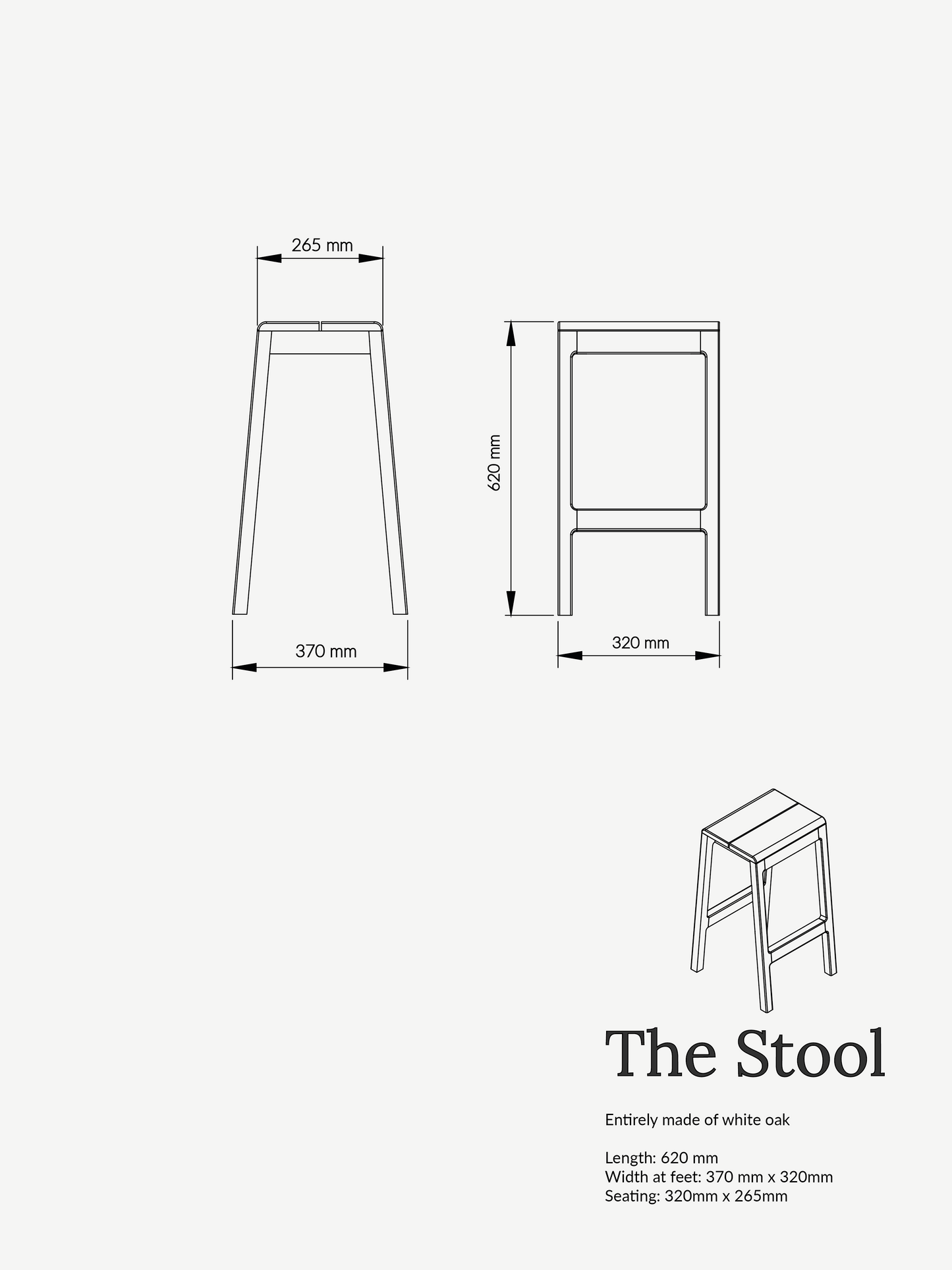 The stool